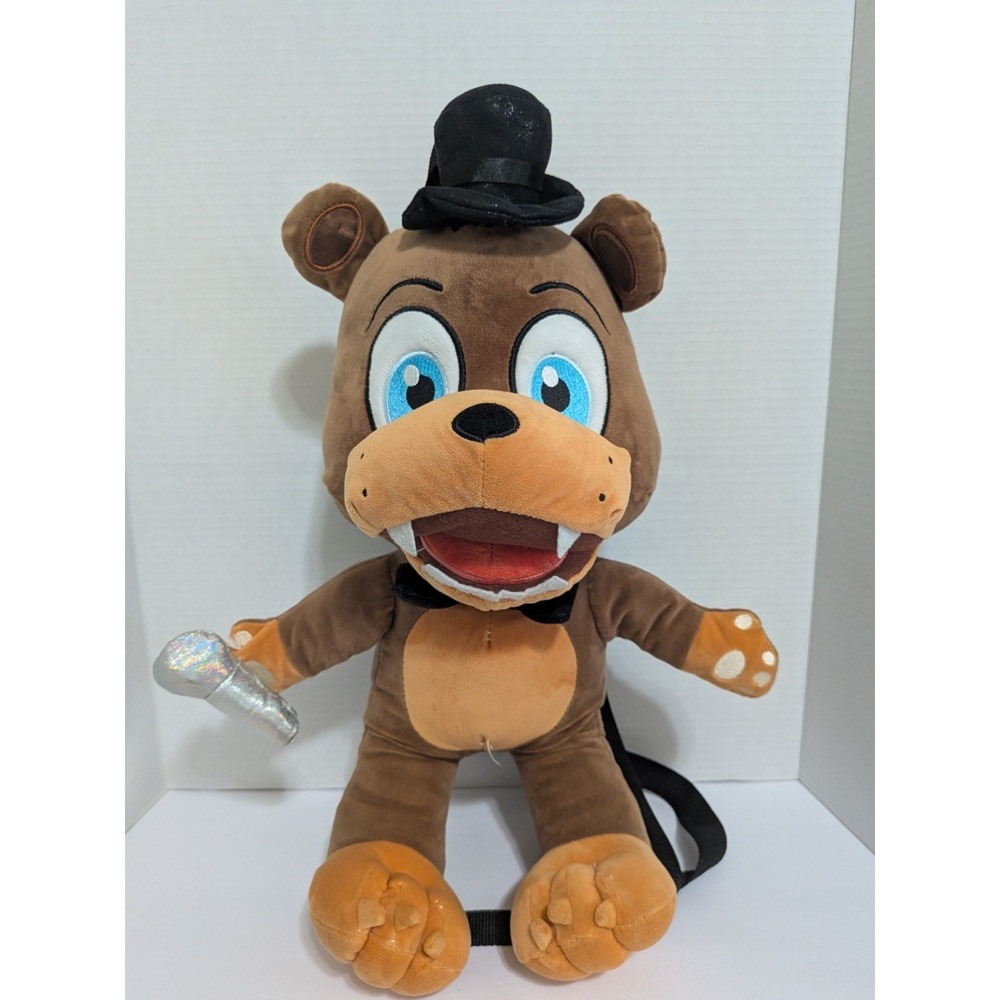Bioworld Five Nights At Freddys Plush Backpack Freddy Fazbear FNAF Horror 2023